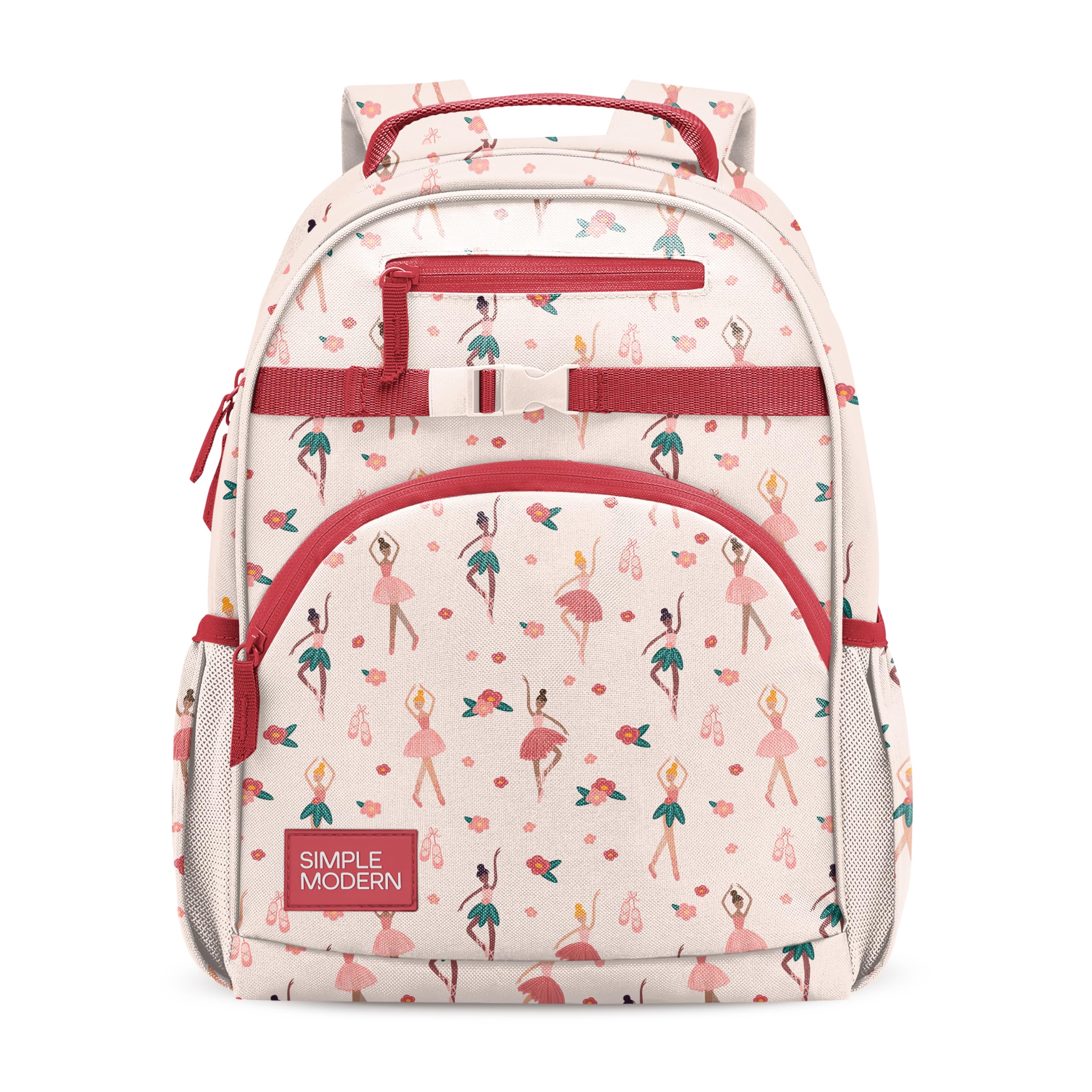 Simple Modern Medium Disney Toddler Backpack for School Girls and Boys | Kindergarten Elementary Kids Backpack | Fletcher Collection | Kids - 15" tall | Princess Rainbows