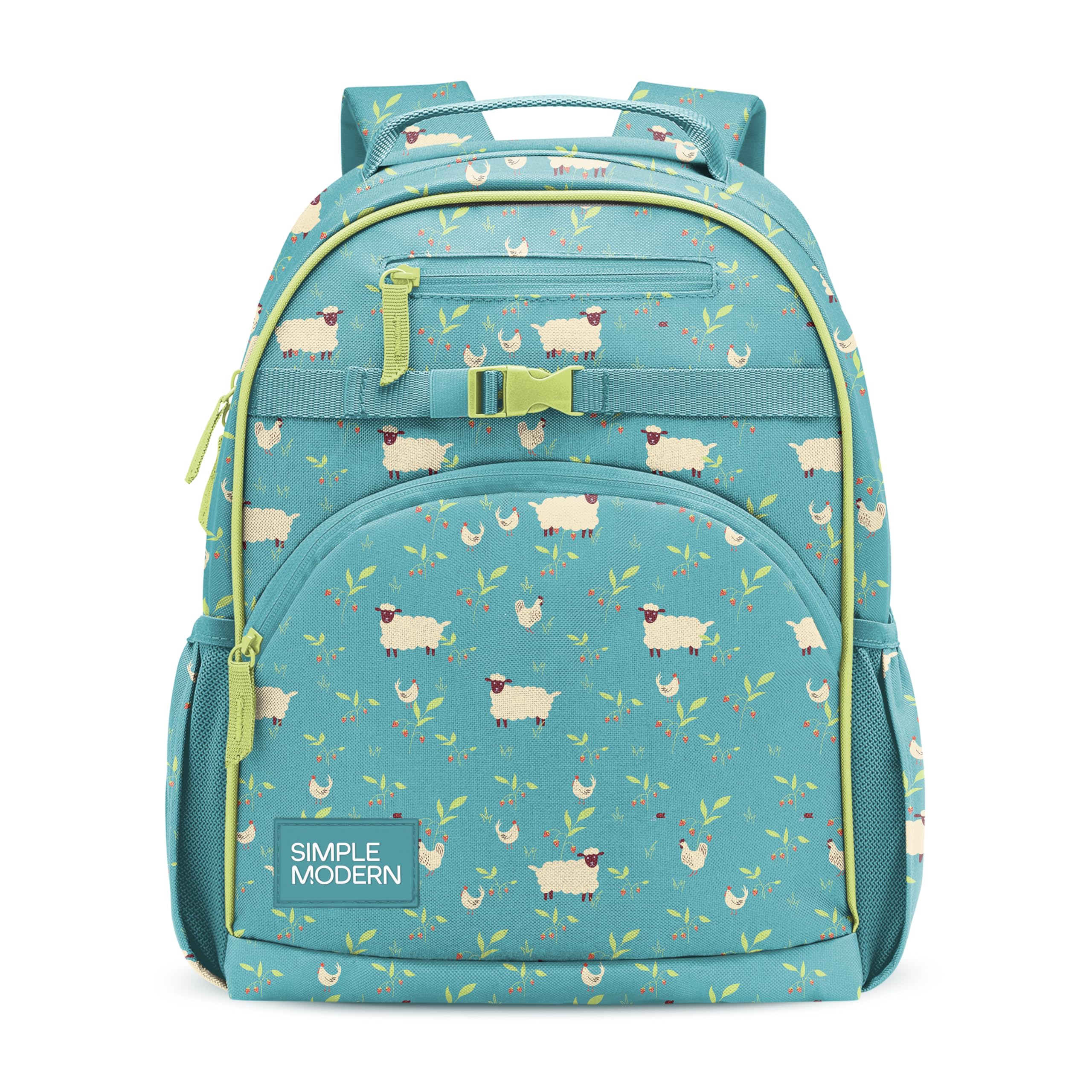 Simple Modern Medium Disney Toddler Backpack for School Girls and Boys | Kindergarten Elementary Kids Backpack | Fletcher Collection | Kids - 15" tall | Princess Rainbows