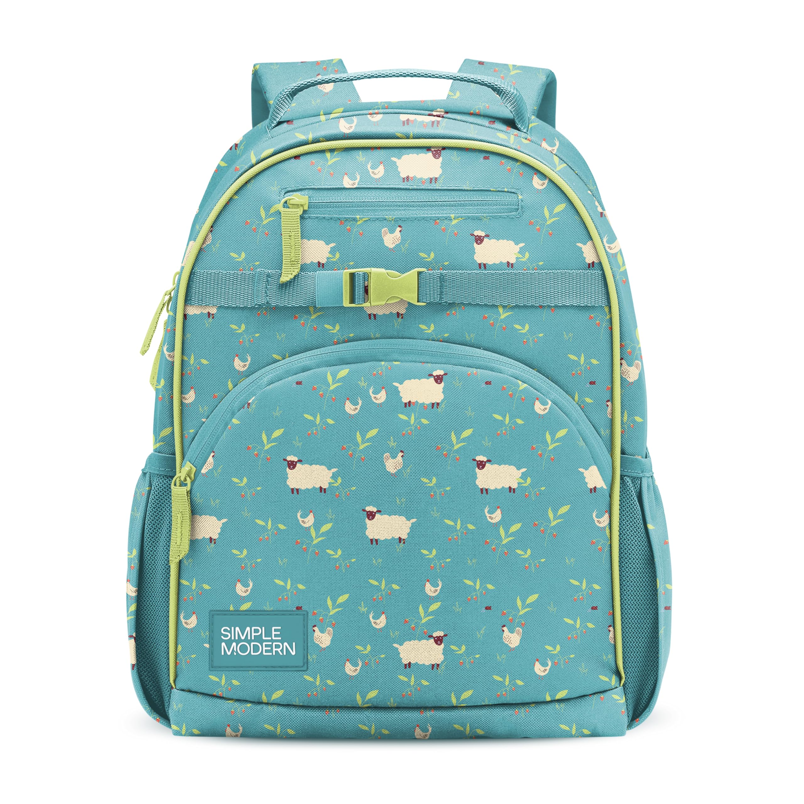Simple Modern Medium Disney Toddler Backpack for School Girls and Boys | Kindergarten Elementary Kids Backpack | Fletcher Collection | Kids - 15" tall | Princess Rainbows