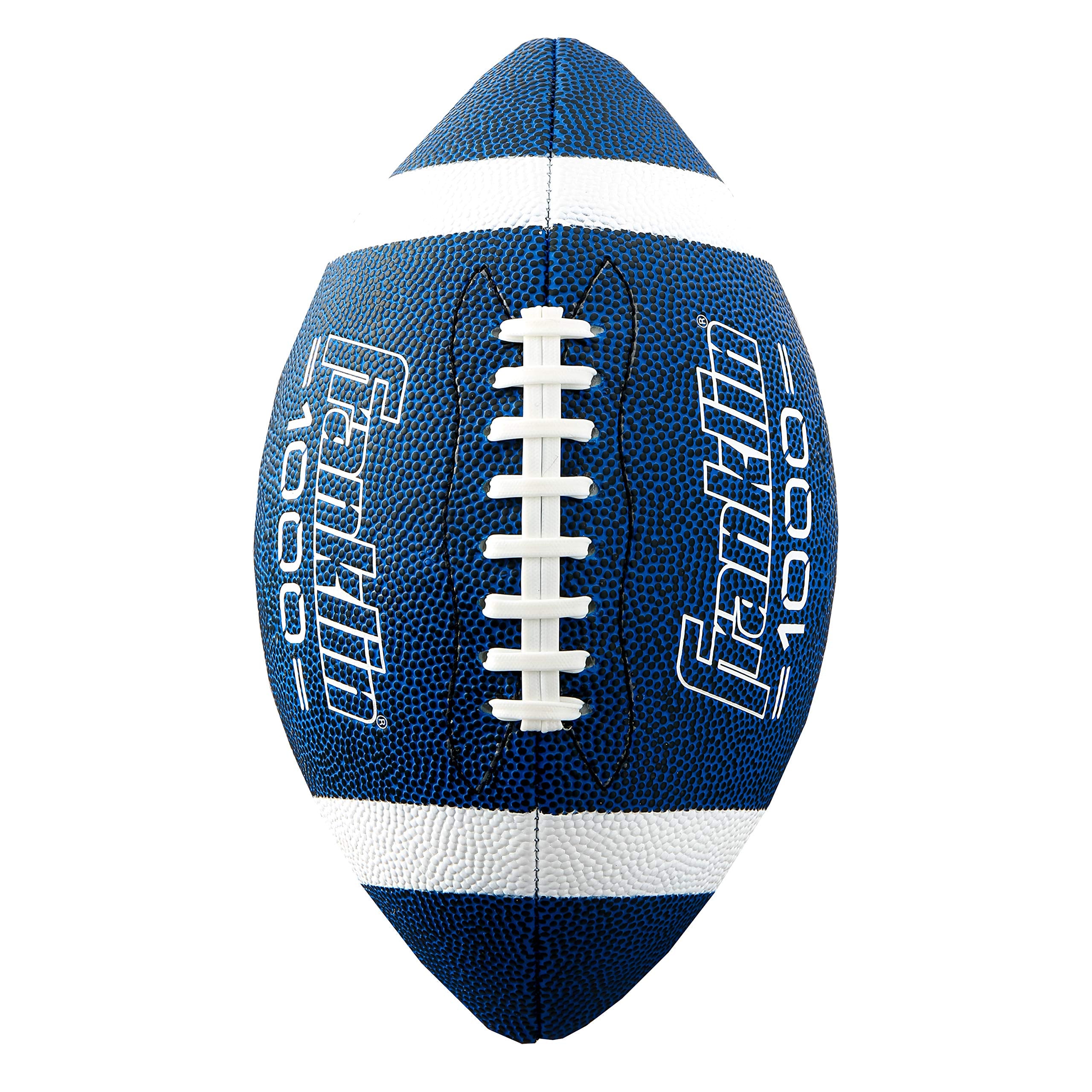 Franklin Sports Youth + Adult Footballs - Extra Grip 1000 Official Size, Junior + Pee Wee Kids - 1 + 12 Packs