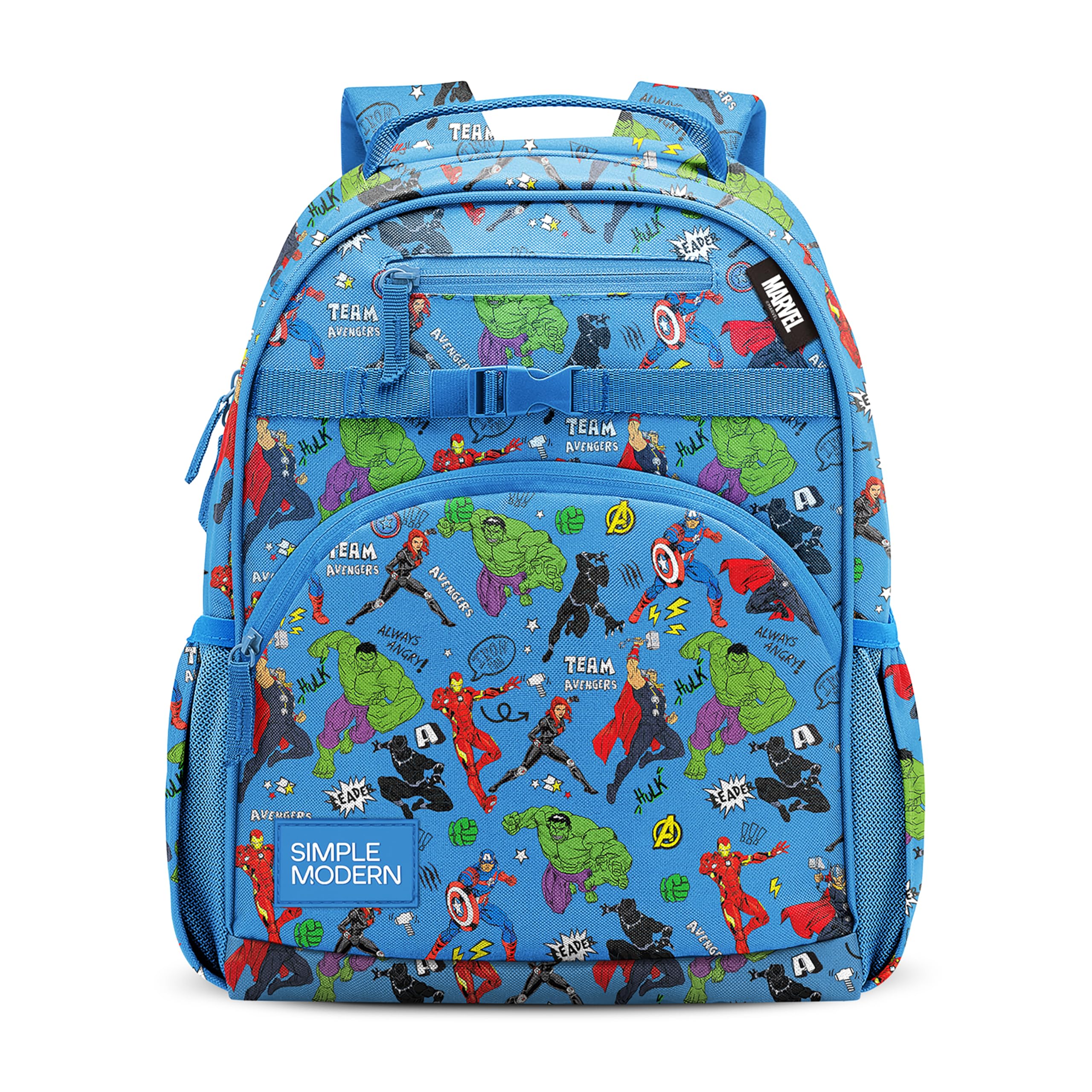 Simple Modern Medium Disney Toddler Backpack for School Girls and Boys | Kindergarten Elementary Kids Backpack | Fletcher Collection | Kids - 15" tall | Princess Rainbows