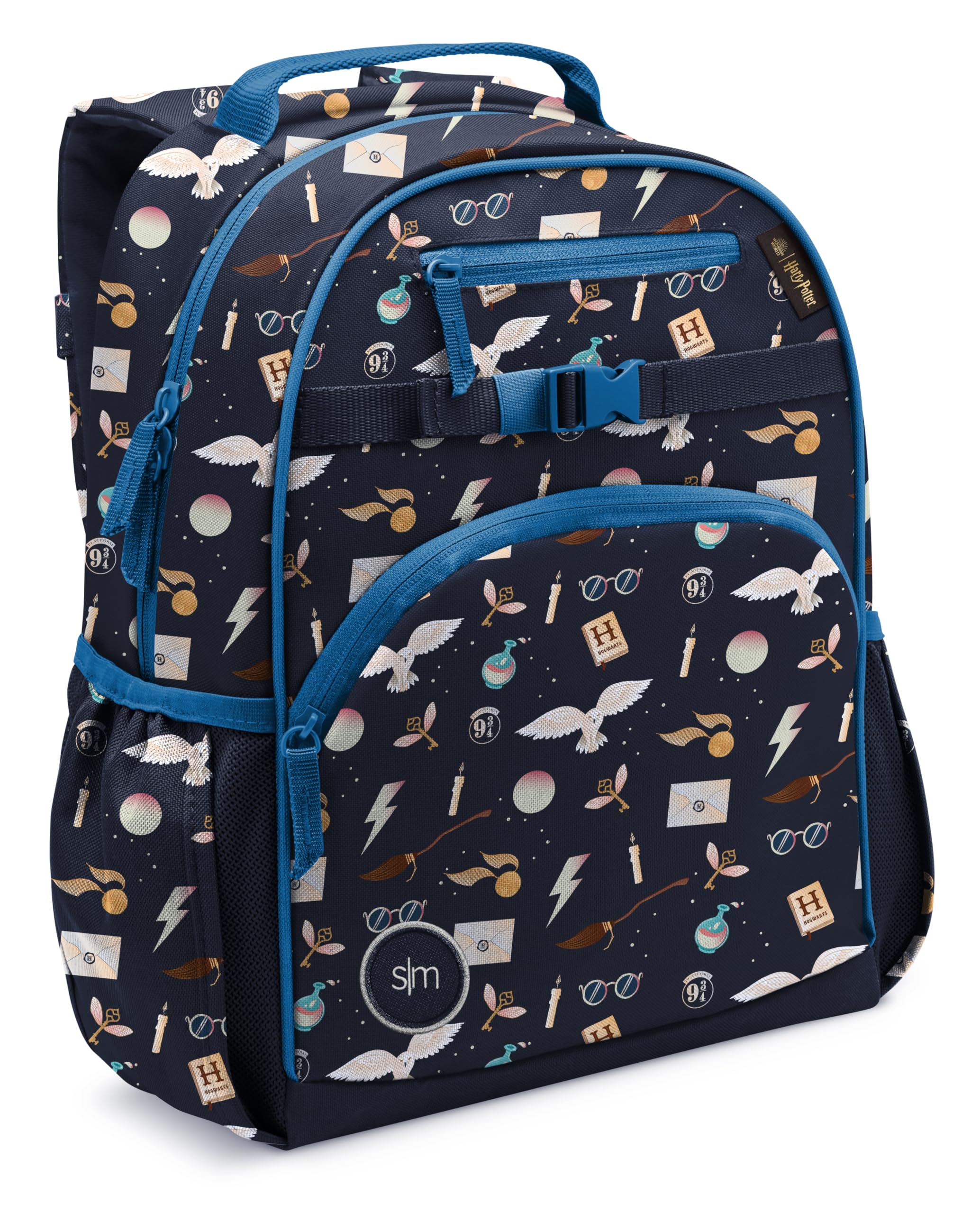 Simple Modern Medium Disney Toddler Backpack for School Girls and Boys | Kindergarten Elementary Kids Backpack | Fletcher Collection | Kids - 15" tall | Princess Rainbows