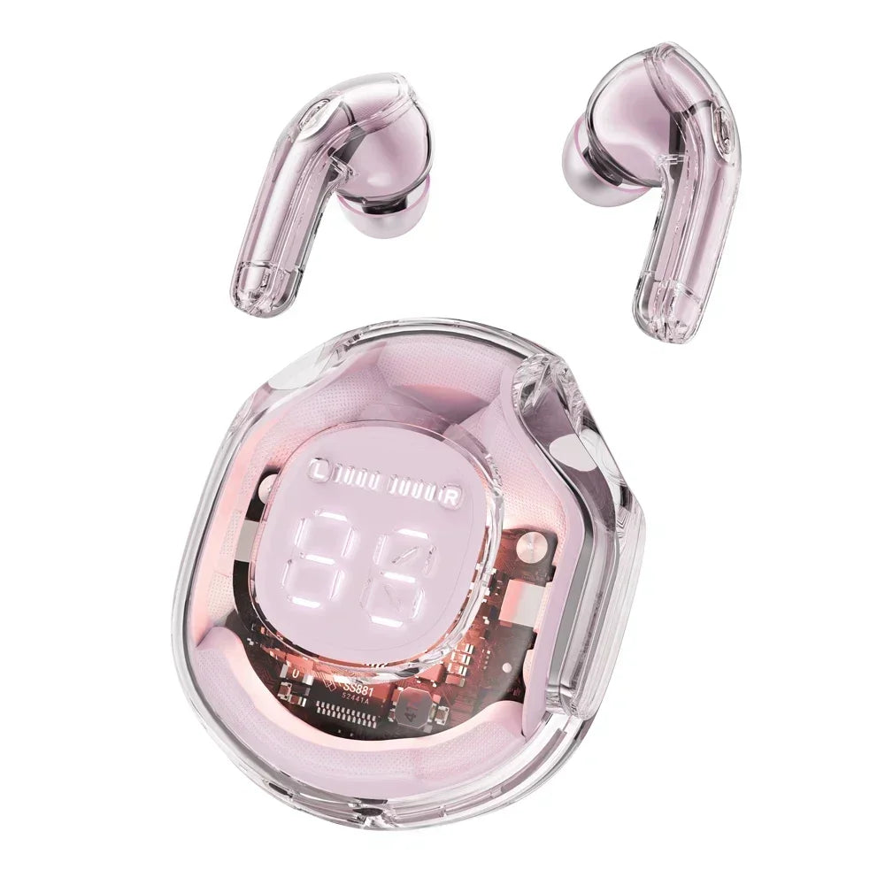 Wireless Bluetooth Headset Wireless Bluetooth Headphones LED Power Digital Display  Wireless Earphones