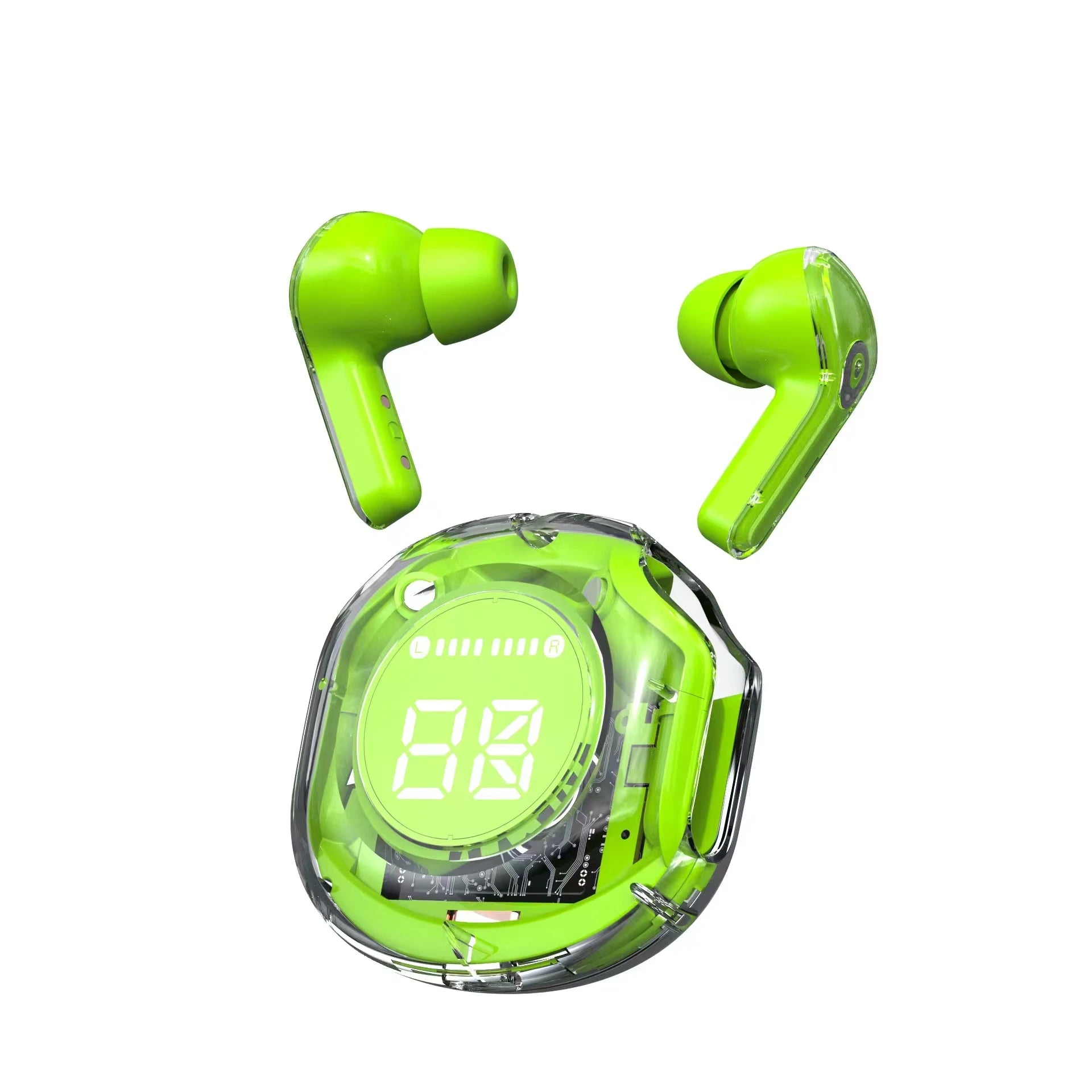 Wireless Bluetooth Headset Wireless Bluetooth Headphones LED Power Digital Display  Wireless Earphones