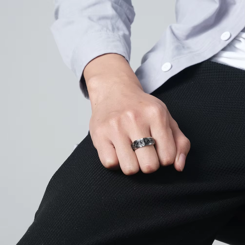 Viking Celtic Knot Rune Rings For Men