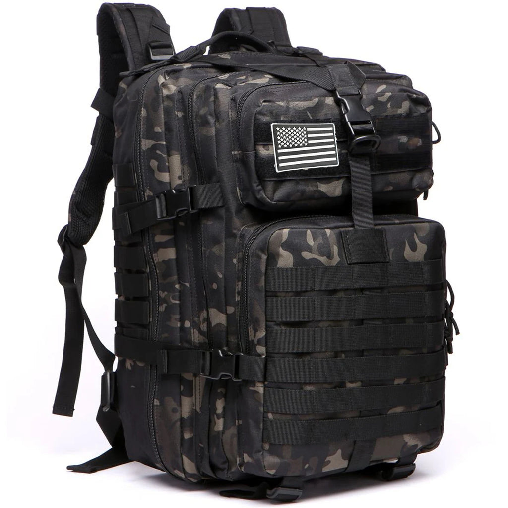 25L/50L Sturdy Nylon Waterproof Tactical Sports Trekking Fishing Hunting Camping Hiking Bag Backpack Outdoor Rucksacks