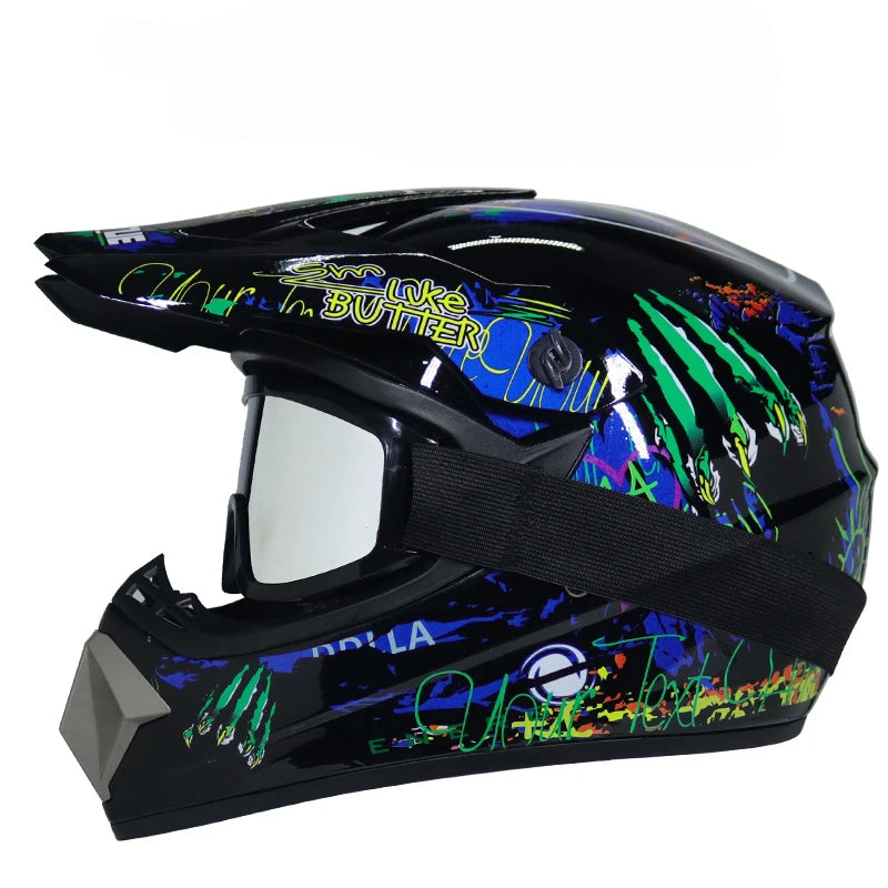 Motorcycle helmet children off-road helmet bike downhill AM DH cross helmet capacete motocross casco