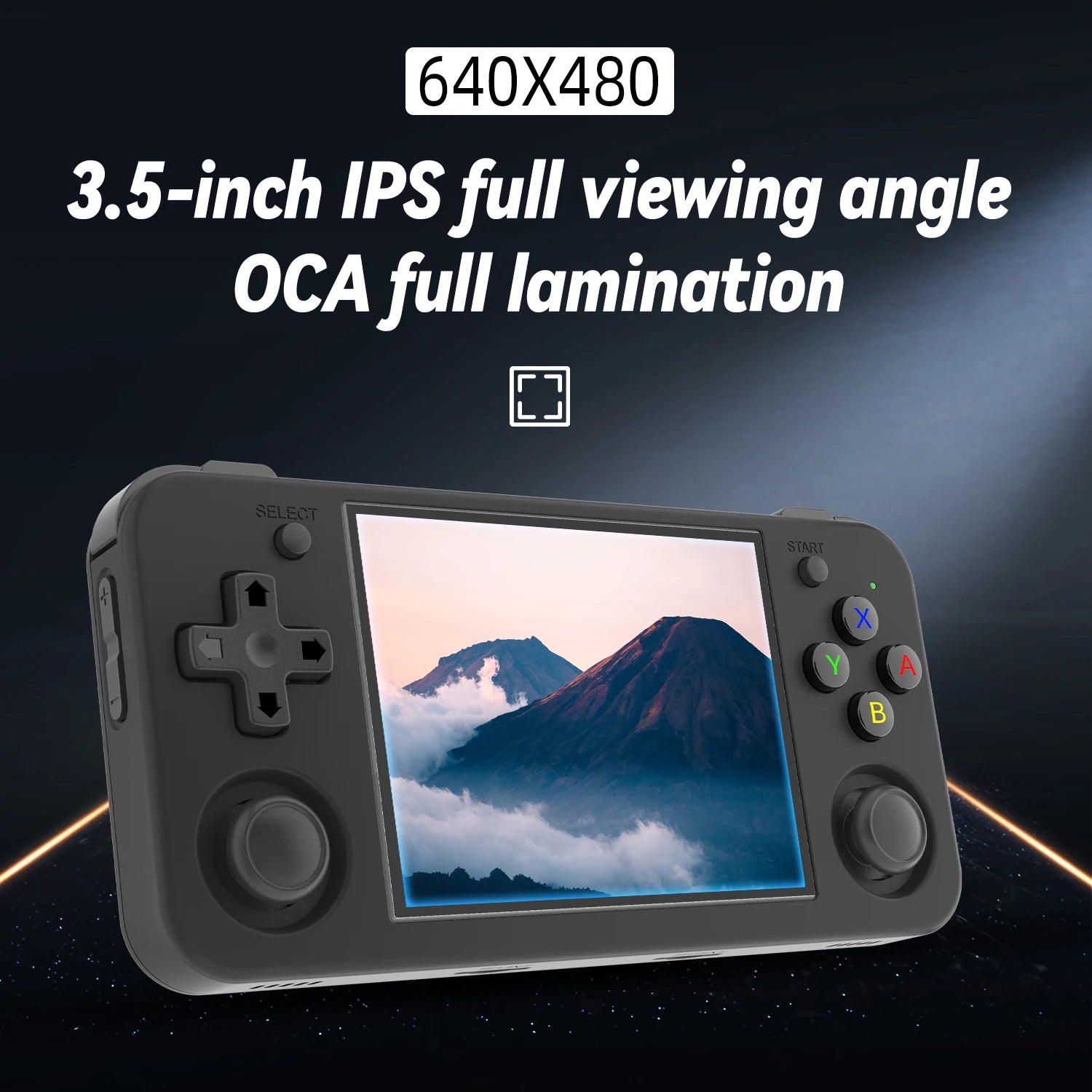 ANBERNIC RG35XX H Horizontal Retro Gaming Console 3.5" IPS OCA Screen Linux 64-bit Vibration Motor 5G WiFi HDMI Output Gift