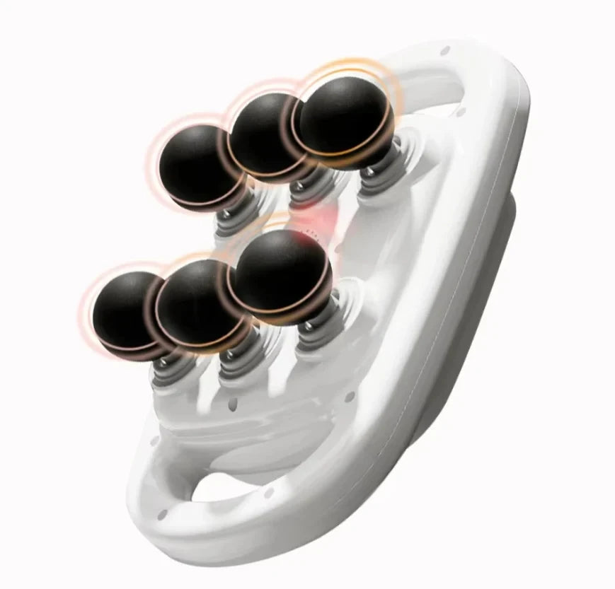 6 Head Massage Gun for Muscle Relief Deep Tissue Percussion for Neck Cervical Spine  Full Body