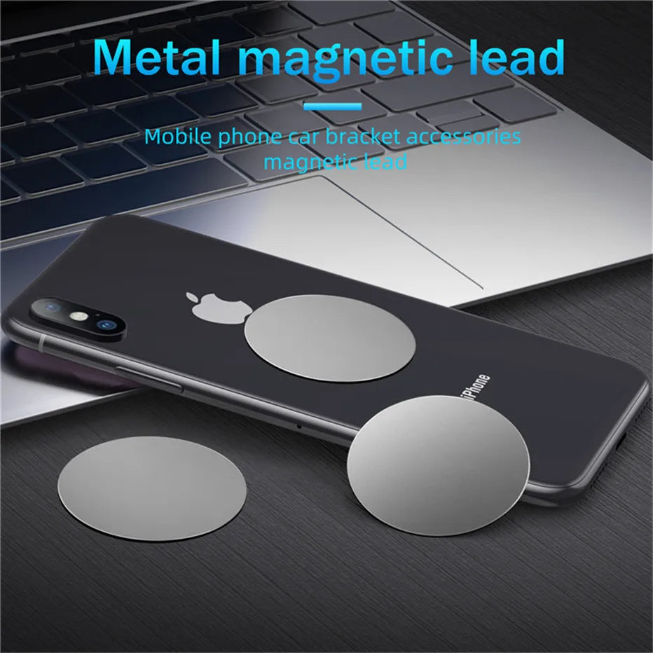 Magnetic Car Phone Holder Air Vent Clip Mount 360 Rotation Mobile Bracket GPS Cell Phone Stand in Car For IPhone Samsung Huawei