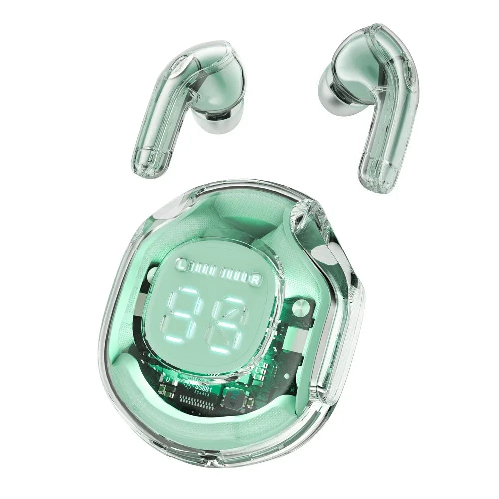 Wireless Bluetooth Headset Wireless Bluetooth Headphones LED Power Digital Display  Wireless Earphones