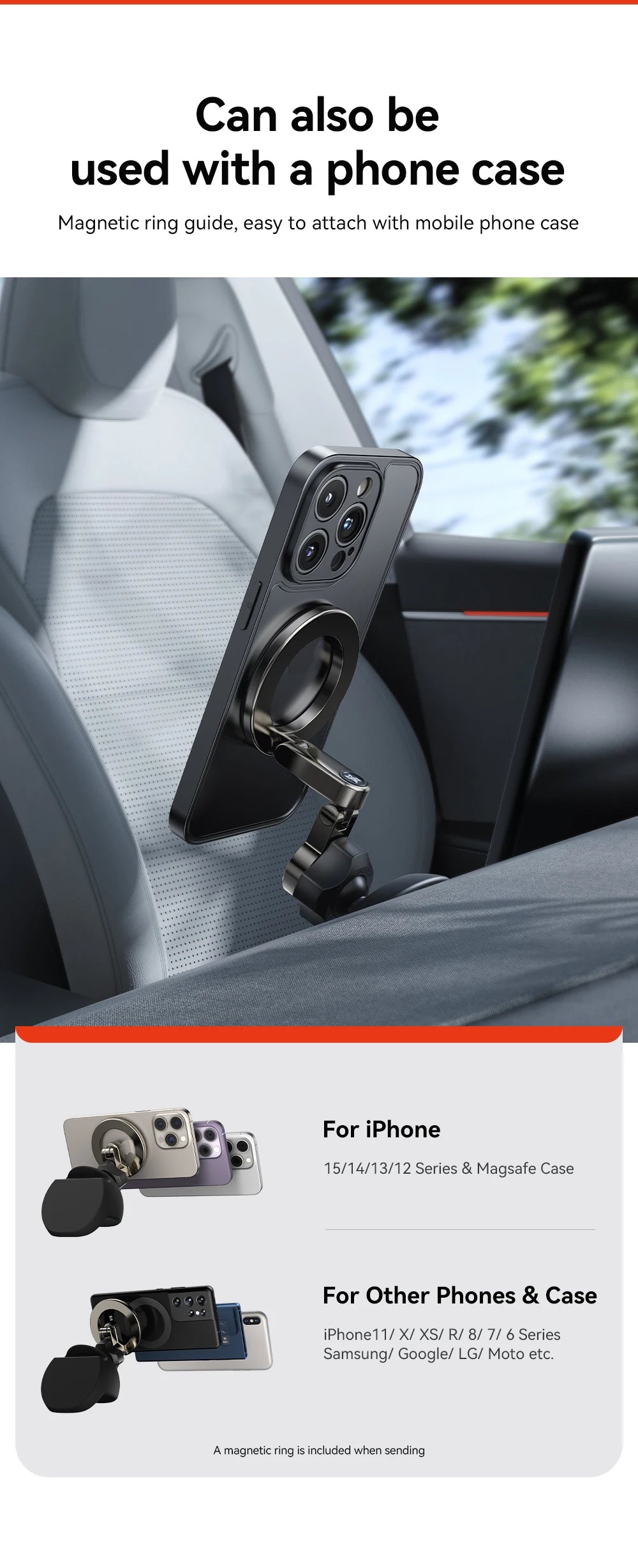 YZ For Tesla Magnetic Car Phone Holder 2026 Model 3/Y/YT Highland Juniper Air Vent Mount Car Bracket Stand 360 Degree Rotatable