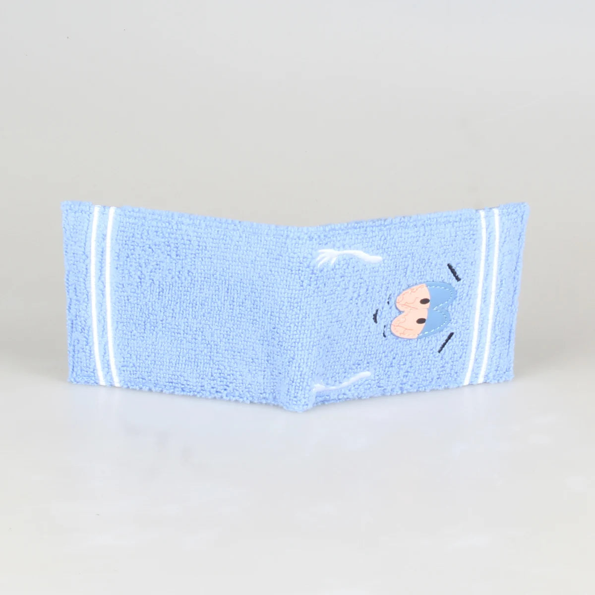 High-Quality Towel Cloth Bi-Fold Wallet Fashion Personalized Card Holder ID Card Slot Wallets for Women Card Holder