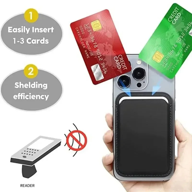 Leather Wallet Case For iPhone 15 Pro Max Magsafe Wallet Leather Compatible For iPhone 14 13 12 Card Holder with MagSafe 2026