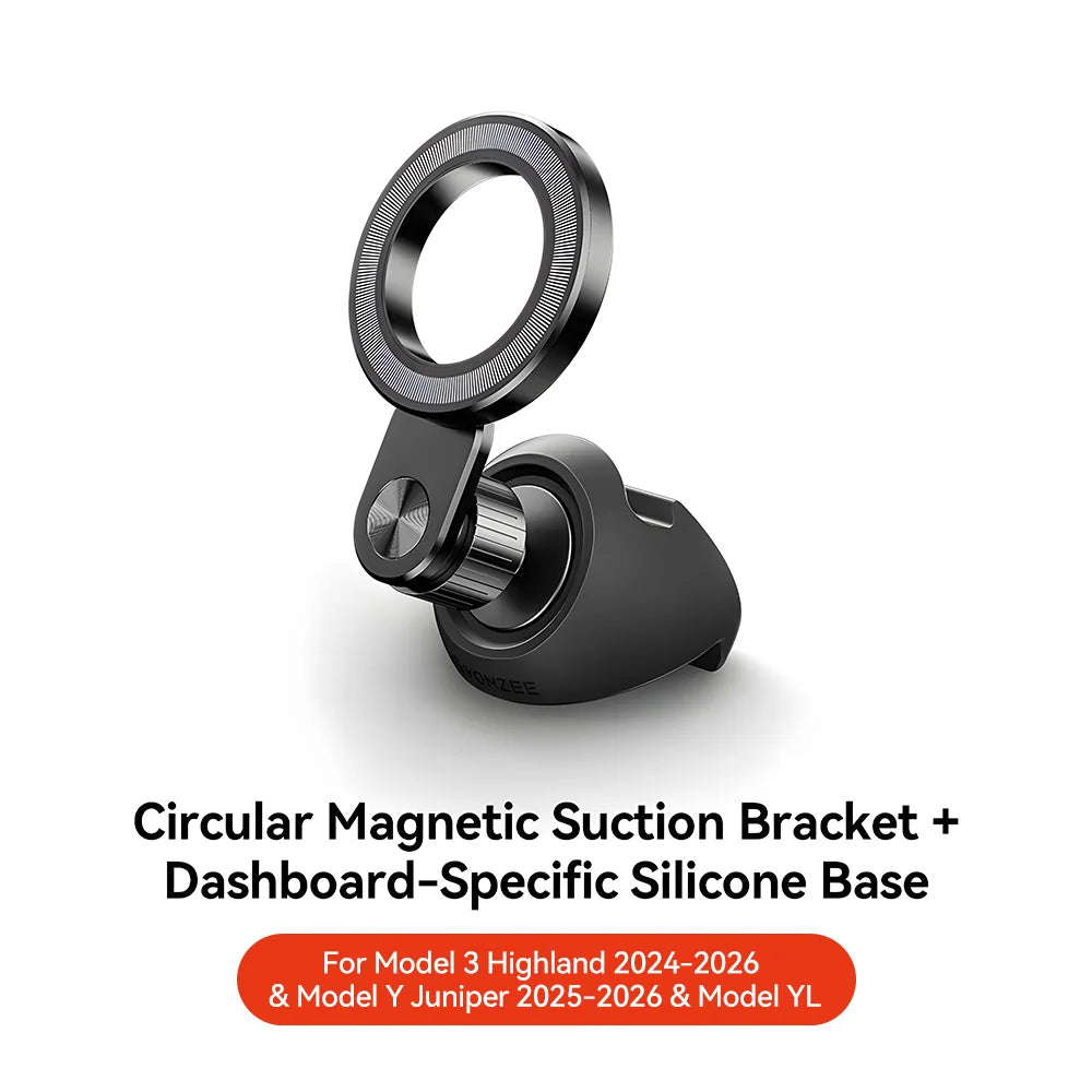YZ For Tesla Magnetic Car Phone Holder 2026 Model 3/Y/YT Highland Juniper Air Vent Mount Car Bracket Stand 360 Degree Rotatable