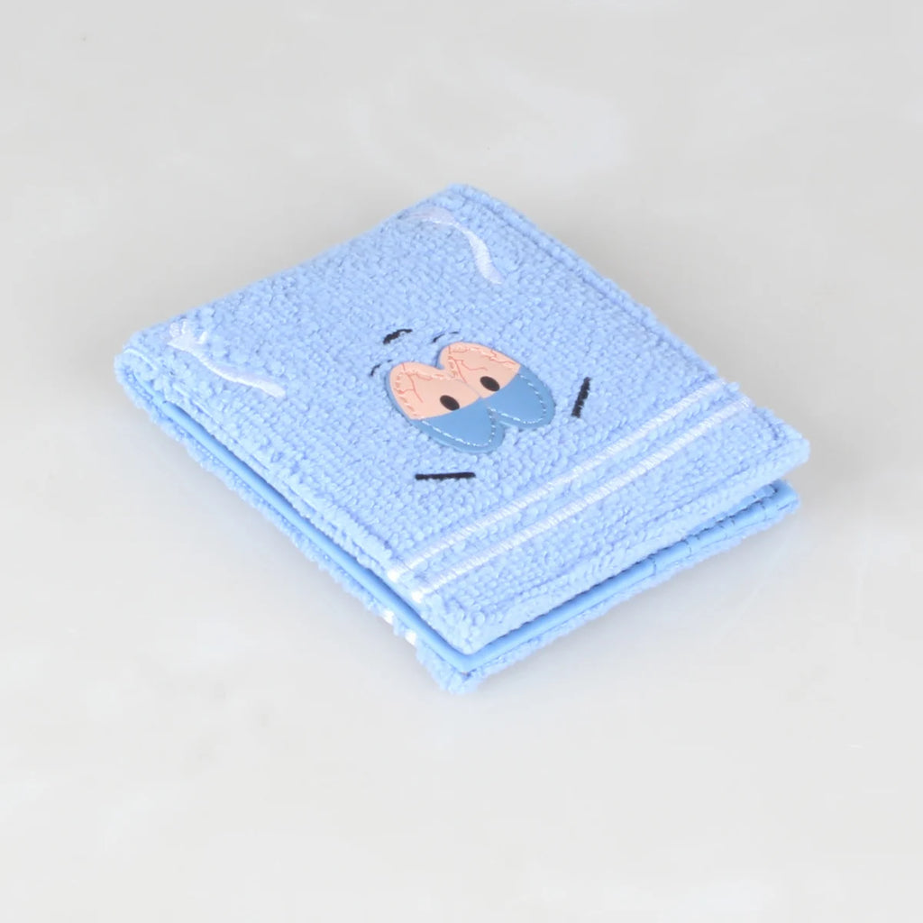 High-Quality Towel Cloth Bi-Fold Wallet Fashion Personalized Card Holder ID Card Slot Wallets for Women Card Holder