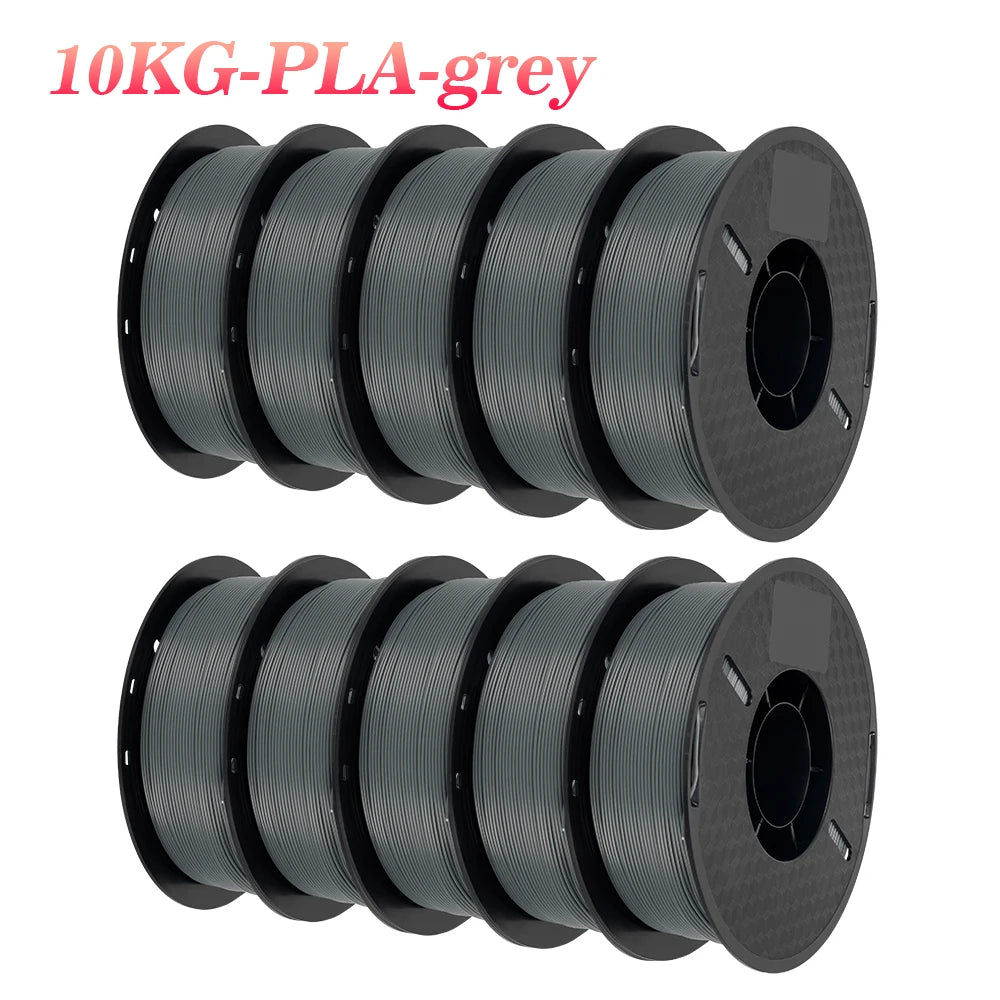 10KG PLA Filament PETG 3d Filament 1.75mm For 3D Printer Filament 10rolls/set Mixed colors and materials FDM Printing Fast Ship