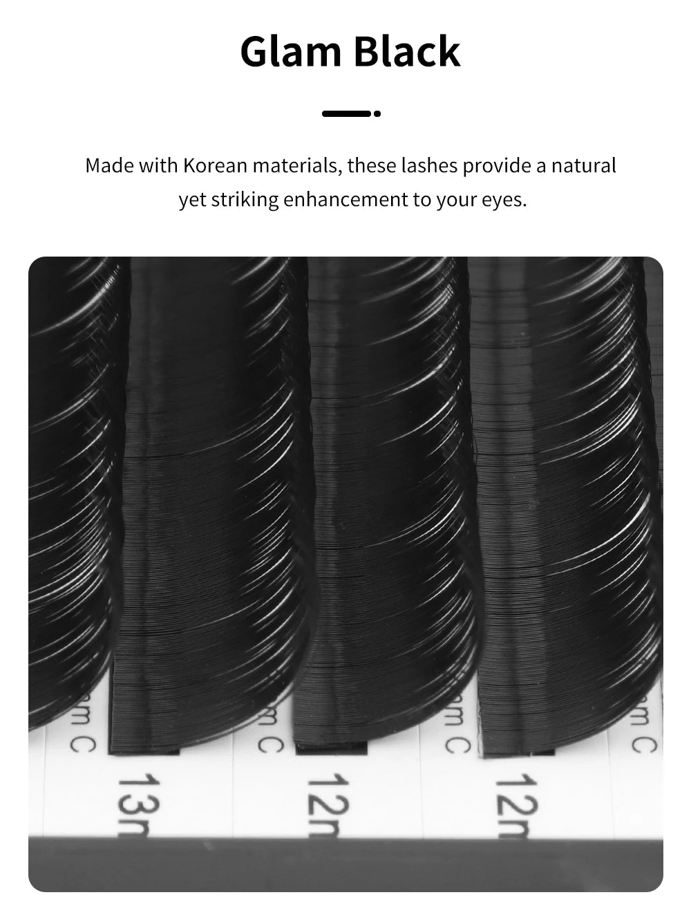 Winky Beauty Custom Your Logo Individual Eyelash Extension Silk Lashes Russian Volume Classic Eyelash Extensions for Makeup
