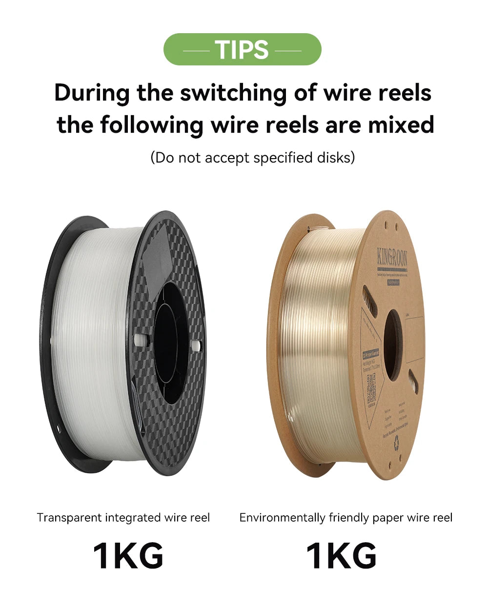 10KG PLA Filament PETG 3d Filament 1.75mm For 3D Printer Filament 10rolls/set Mixed colors and materials FDM Printing Fast Ship
