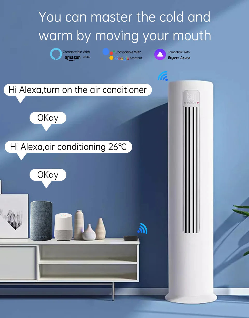 Tuya WiFi IR Remote Control Smart Universal for TV Air Conditioner Alexa Remote Control Work with Google Home Yandex Google