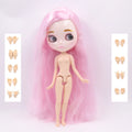 ICY DBS Blyth Doll 1/6 Joint Body 30CM BJD toys Natural shiny face with extra hands AB DIY Fashion Dolls girl gift
