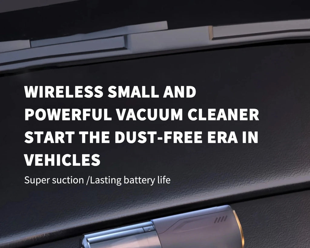 CENRR 98000PA Car Vacuum Cleaner Portable Wireless Cleaner Powerful Strong Suction Handheld Cleaning Machine for Home Appliance