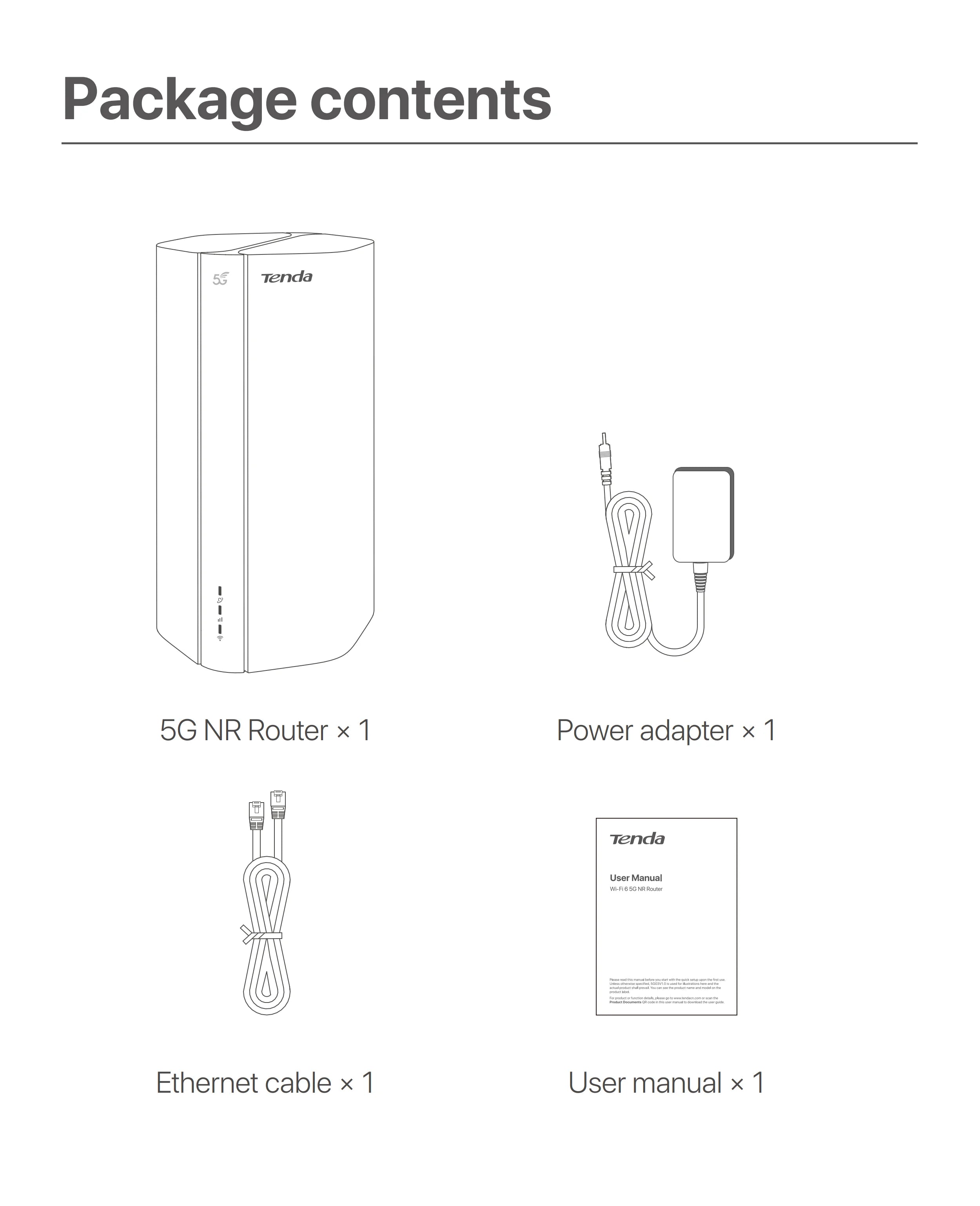 Tenda 5G SIM Router AX1500 AX1800 Wi-Fi 6 wireless CPE Modem WiFi Hotspot 5G/4G/3G Multi-Mode 2.4Ghz 5Ghz Mesh Router 5g wifi