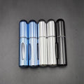 5 Pieces 5 ml Mini Refillable Perfume Sprayer Aluminum Perfume Bottle Portable Perfume Spray Bottle Travel Perfume Mini Bottle