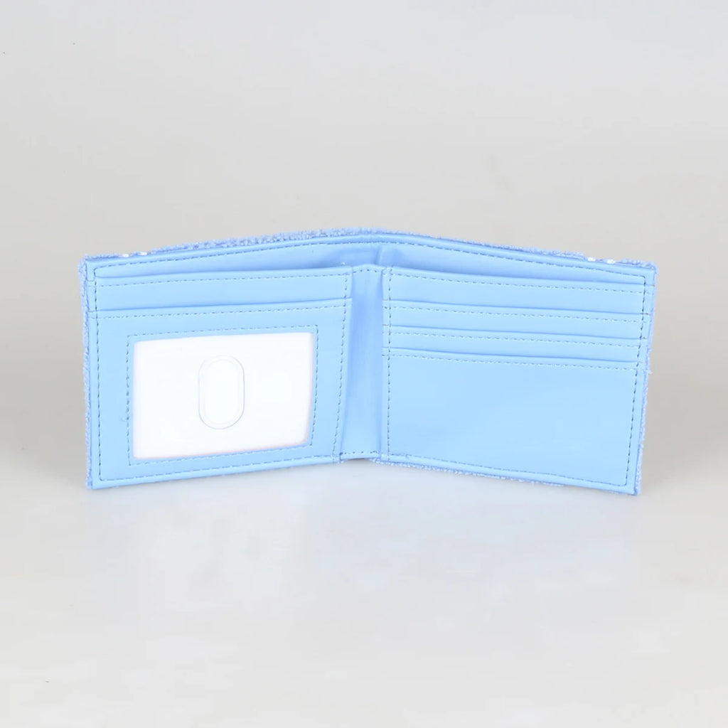 High-Quality Towel Cloth Bi-Fold Wallet Fashion Personalized Card Holder ID Card Slot Wallets for Women Card Holder