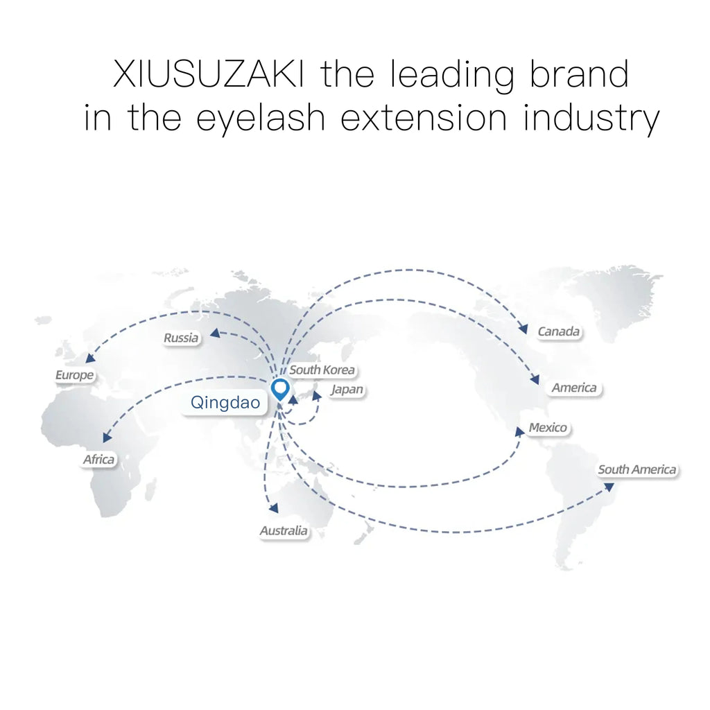 XIUSUZAKI W Shaped Lashes Bloom 2D 3D 4D 5D 6D 7D 8D Automatic Flowering Premade Fans Eyelashes Extensions YY Individual Lashes
