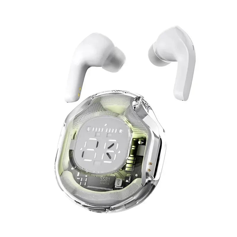 Wireless Bluetooth Headset Wireless Bluetooth Headphones LED Power Digital Display  Wireless Earphones
