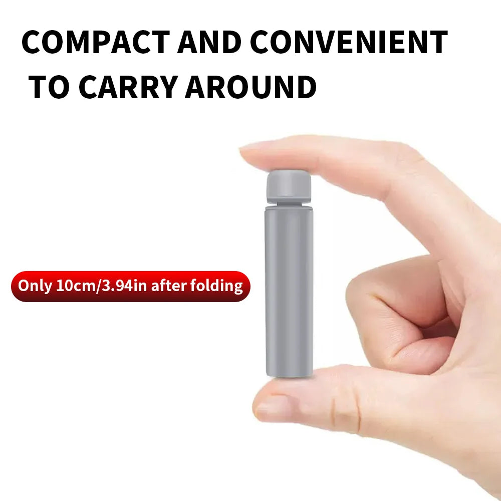 Portable Compact Charcoal Folding Toothbrush - Perfect for TravelCamping, and Hiking - Easy to Take and Efficient Teethbrush