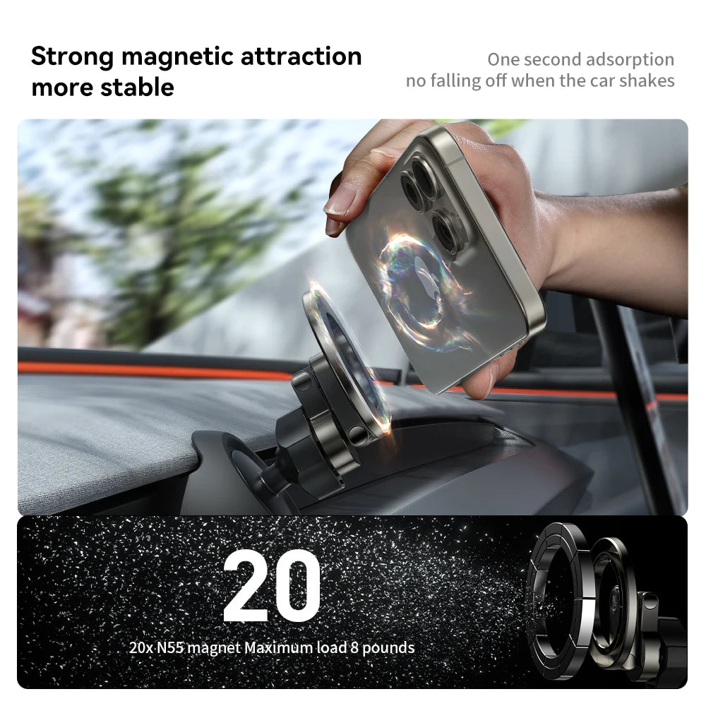 YZ For Tesla Magnetic Car Phone Holder 2026 Model 3/Y/YT Highland Juniper Air Vent Mount Car Bracket Stand 360 Degree Rotatable